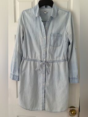 Old Navy Denim Shirt Dress